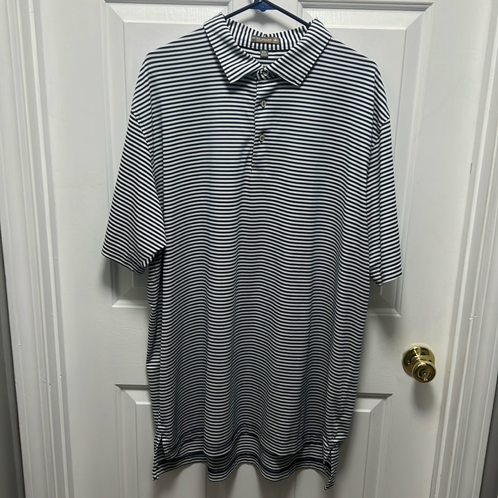 EUC Men’s Peter Millar Summer Comfort polo